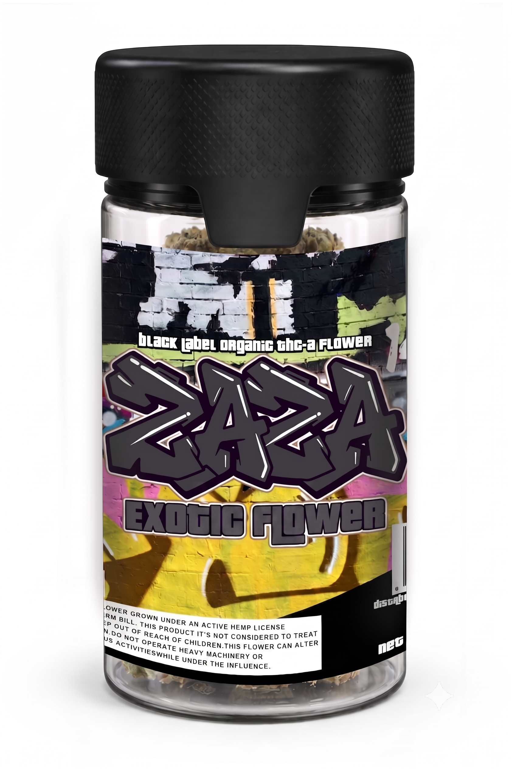 1 Gram Indica Flower - 28 Packs Per Jar