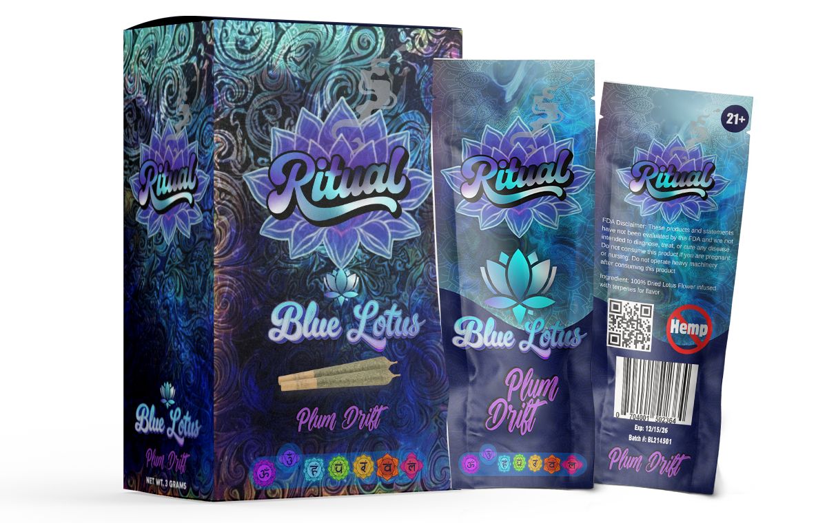 Blue Lotus - Plum Drift